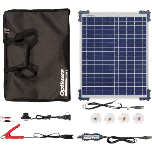 Tecmate - Tecmate Optimate Solar DUO Charger Travel Kit - 20W - TM522-D2TK