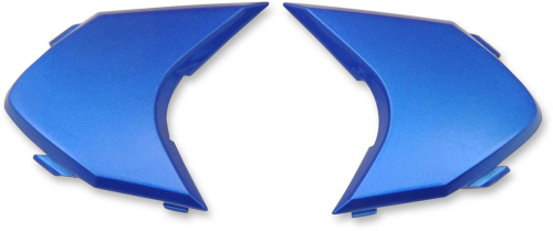 Icon - Icon Side Plate Kit for Variant Helmets - Double Stack - Blue - 0133-0986