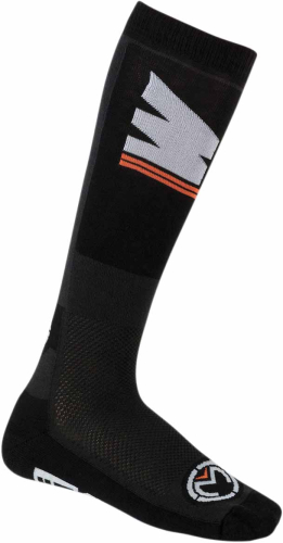 Moose Racing - Moose Racing M1 Socks - 3431-0424 - Black - Lg-XL