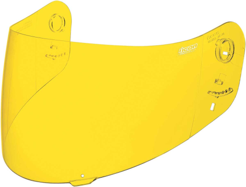 Icon - Icon Helmet Pro Shield - Fog Free - Yellow - 0130-0499