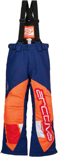 Arctiva - Arctiva Comp Insulated Youth Bib - XF-2-3132-0201 - Navy/Orange - 16