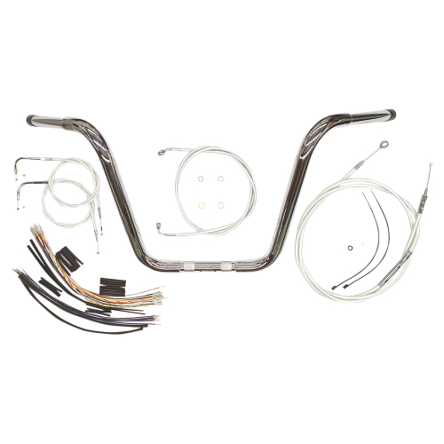 Magnum - Magnum Caliber Ape Hanger Handlebar Installation Kit - 16in. - Chrome - 38825-116