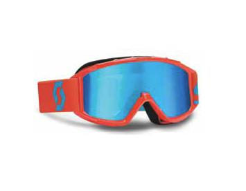 Scott USA - Scott USA 89Si Pro Youth Goggles - 219810-1415278 - Orange/Blue/Electric Blue Lens