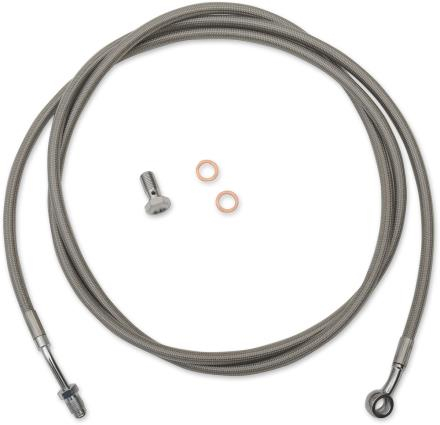 LA Choppers - LA Choppers Clutch Line - Stainless Braided - LA-8054C08
