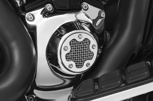Kuryakyn - Kuryakyn Mesh Ignition Timing Cover - Chrome - 6520