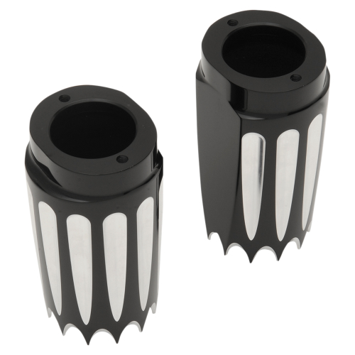 Paul Yaffe Originals - Paul Yaffe Originals Yafterburner Fork Slide Covers - Black - YSC-B