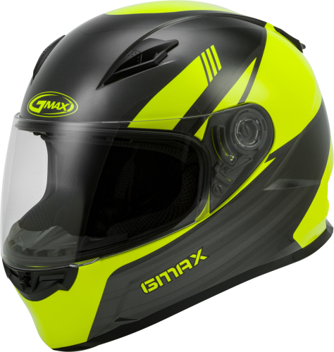 G-Max - G-Max GM-49Y Deflect Youth Helmet - G1493521 - Hi-Vis/Gray - Medium