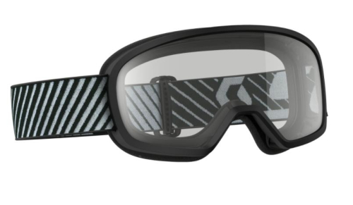 Scott USA - Scott USA Buzz MX Youth Goggles - 262579-0001043 - Black / Clear Works Lens - OSFM