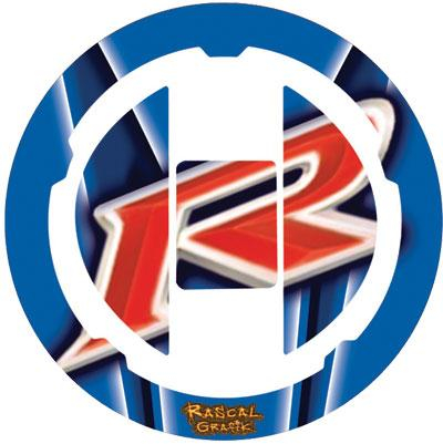Rascal Grafik - Rascal Grafik Gas Cap Protector - Blue - RA36687