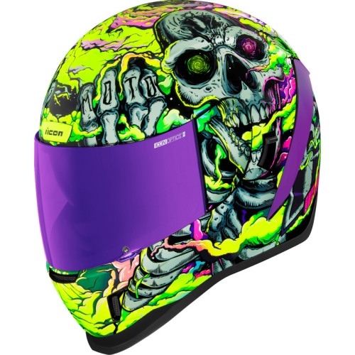 Icon - Icon Airform Hippie Dippy Helmet - 0101-16024 - Purple - X-Small
