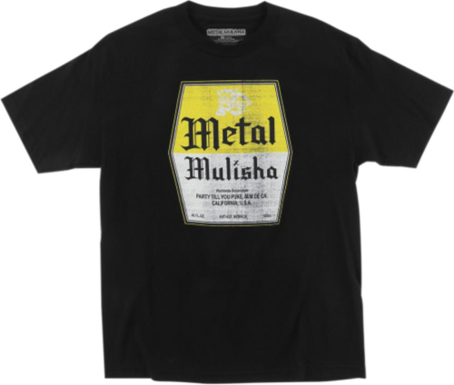 Metal Mulisha - Metal Mulisha Crown T-Shirt - FA6518040BLKM - Black - Medium