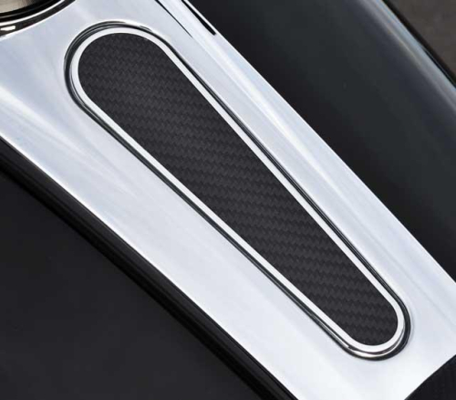 Precision Billet - Precision Billet Grand Prix Billet Tank Cover - Carbon Black - GPS-550-BG0-BLK