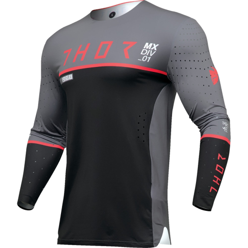 Thor - Thor Prime Ace Jersey - 2910-7660 - Charcoal/Black - Medium
