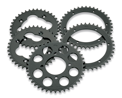 Moose Racing - Moose Racing Aluminum Rear Sprocket - Black - 37T - 7062-37
