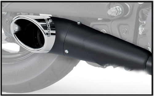 Freedom Performance - Freedom Performance Turnout 2:1 Exhaust - Black/Chrome - IN00084