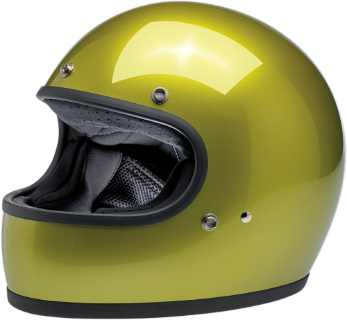 Biltwell Inc. - Biltwell Inc. Gringo Solid Helmet - 1002-326-101 - Metallic Sea Weed - X-Small