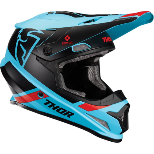 Thor - Thor Sector Split Helmet - 0110-6234 - Blue/Black - X-Small