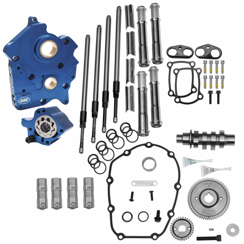S&S Cycle - S&S Cycle 465 Gear Drive Camchest Kit - Chrome - 310-1001