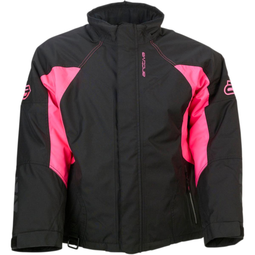 Arctiva - Arctiva Pivot 3 Insulated Womens Jacket - 3121-0736 - Black/Pink - Small