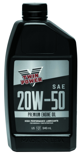 Twin Power - Twin Power Premium Engine Oil - 20W50 - 1 qt. - 539006