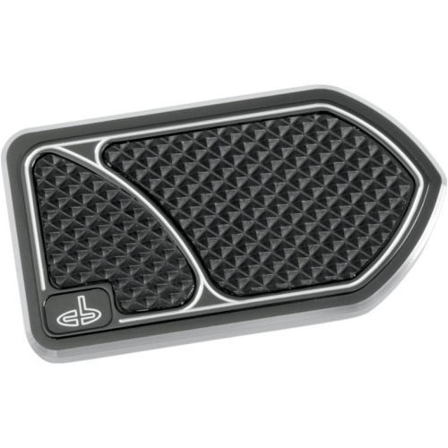 Carl Brouhard Designs - Carl Brouhard Designs Brake Pedal Cover - Black - BP-0001-B