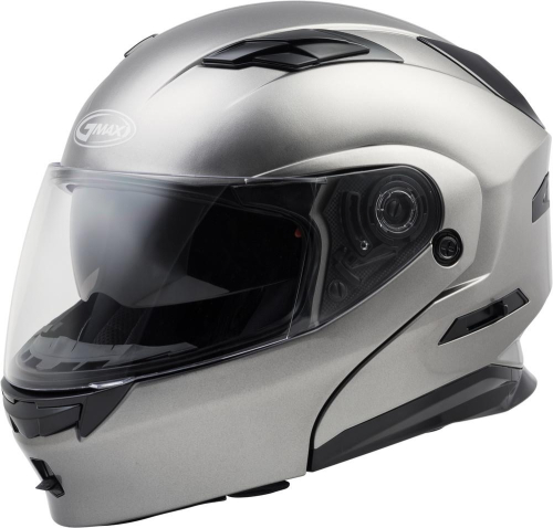 G-Max - G-Max MD01 Solid Helmet - G1010474 - Titanium - Small