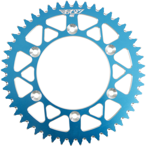 Fly Racing - Fly Racing Aluminum Rear Sprocket - Blue - 48T - 316-48 BLU