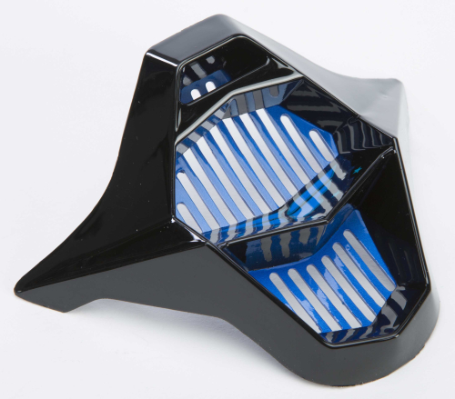 Fly Racing - Fly Racing Mouthpiece for Kinetic Block Out Helmets - Blue/Black - 73-3103