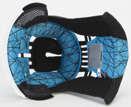 Fly Racing - Fly Racing Liner for 2015 & Newer Formula Helmets - Blue/Silver - Sm (14mm) - 73-4704S