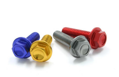 DRC - DRC Flange Bolts - M6 x 12mm - Red (20 pk) - D58-51-712