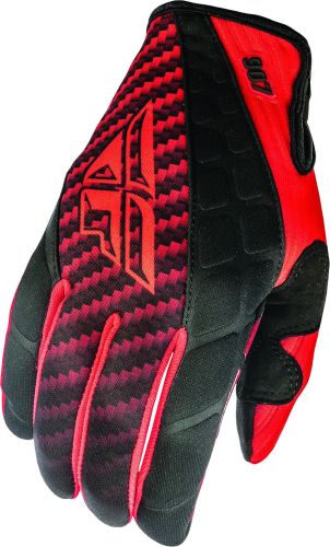 Fly Racing - Fly Racing 907 MX Youth Gloves (2016) - 369-64206 - Black/Red - 06