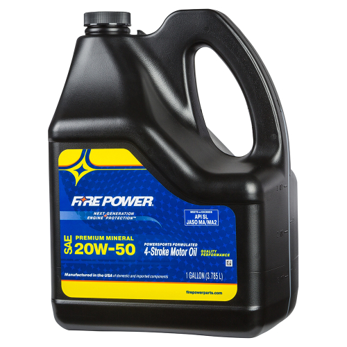 Fire Power - Fire Power Premium Mineral Motor Oil - 20w50 - 1gal. - 196974