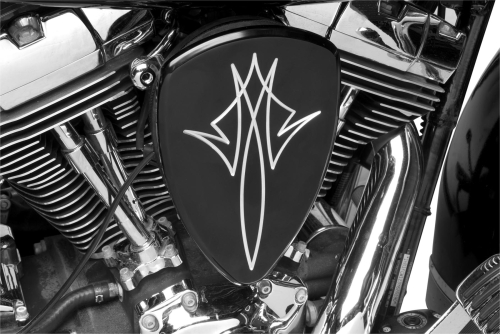 Baron Custom Accessories - Baron Custom Accessories Big Air Kit - Pinstripe Black - BA-2062-13B