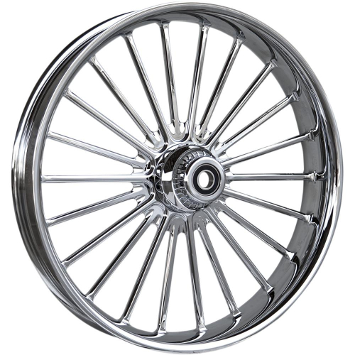 RC Components - RC Components Ilusion Forged Front Wheel Dual Disc - 23in. x 3.75in. - Chrome - 233759031A14126
