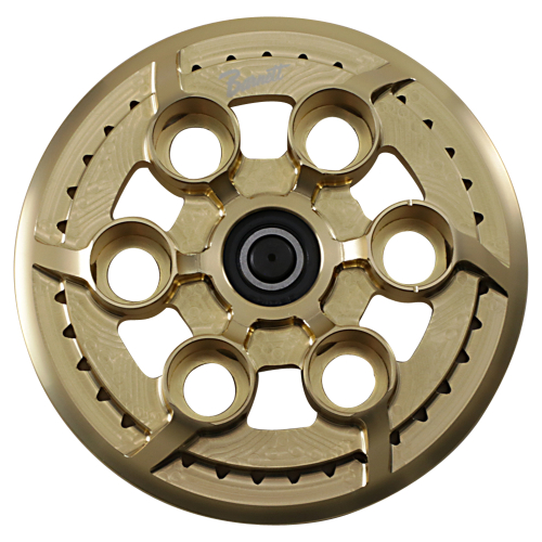 Barnett - Barnett Billet Clutch Pressure Plate - Gold - 361-25-01012