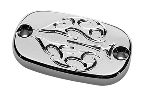 Precision Billet - Precision Billet Aces Wild Rear Master Cylinder Cover - Chrome - ACE-340-DY0-CHR