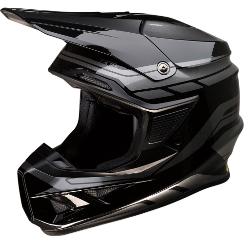 Z1R - Z1R F.I. Flank Helmet - 0110-5705 - Black/Charcoal - Medium