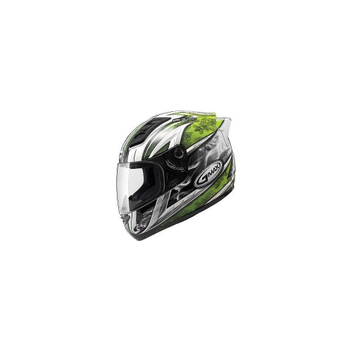 G-Max - G-Max Top Vent for GM69 Helmet - Crusader II White/Green - G069008