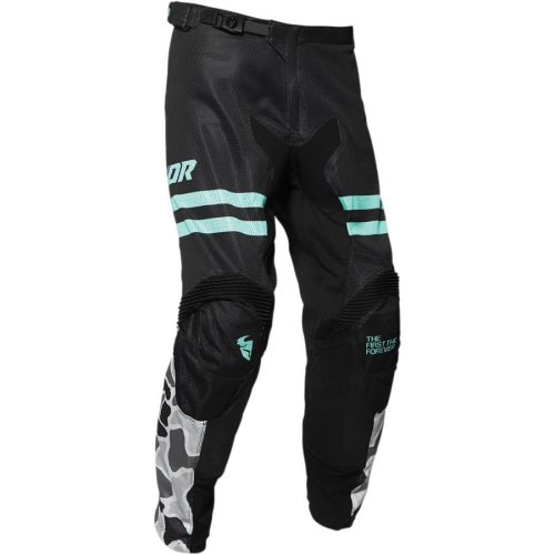 Thor - Thor Pulse Air Fire Pants - 2901-8421 - Light Gray/Black - 28
