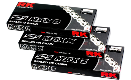RK - RK 525 Max-Z Chain - 150 Links - Chrome - 525MAXZ-150-CC