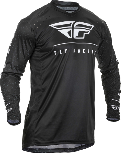 Fly Racing - Fly Racing Lite Hydrogen Jersey - 373-721L - Black/White - Large