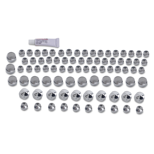 Kuryakyn - Kuryakyn Kool Kaps Chrome Covers Kit - 2450
