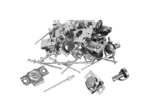 Competition Werkes - Competition Werkes Quick Release Body Clips - Rivet - 17mm - MPH-901-17R