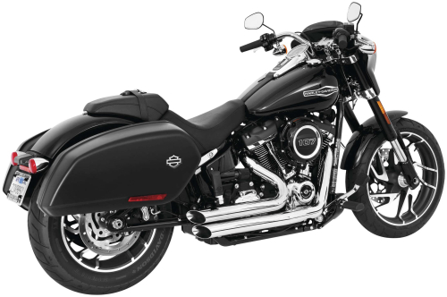 Freedom Performance - Freedom Performance Amendment Exhaust System - Slash-Out - Chrome - HD00737