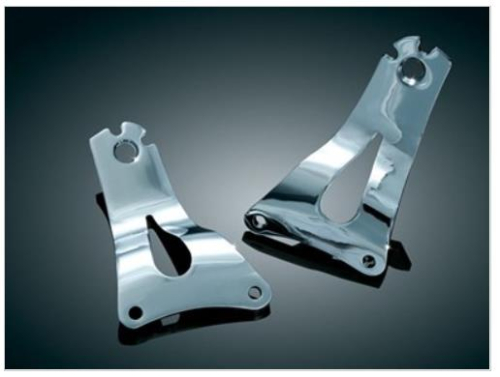 Kuryakyn - Kuryakyn Fixed Backrest Mounts - Low - 1665