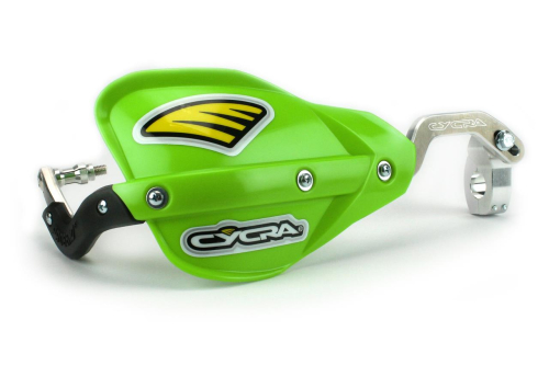 Cycra - Cycra Probend CRM Racer Pack Handshield w/ Center Reach Mount - 7/8in. U-Clamp - Green - 1CYC-7401-72X