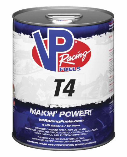 VP Racing Fuels - VP Racing Fuels T4 Face Fuel - 5gal. - 6412
