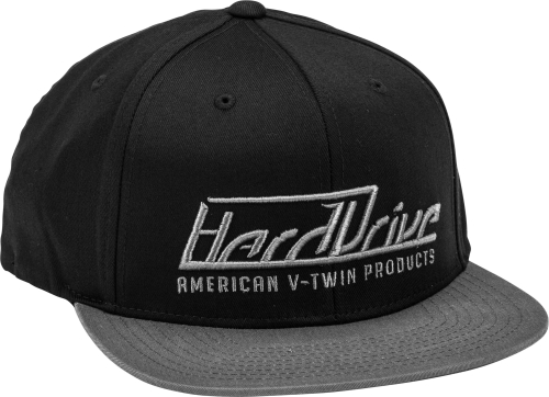 HardDrive - HardDrive Embroidered Hat - 820-HATBLKGRY - Gray - OSFM