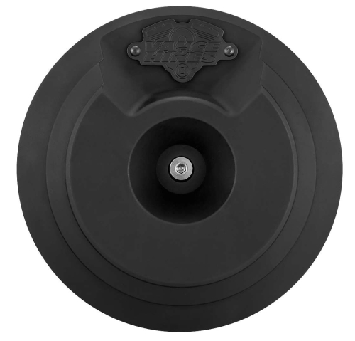 Vance & Hines - Vance & Hines VO2 Skullcap Crown - Upsweep - Black - 71047
