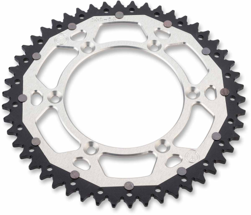 Moose Racing - Moose Racing Dual Rear Sprockets - Silver - 48T - 1210-822-48-11X